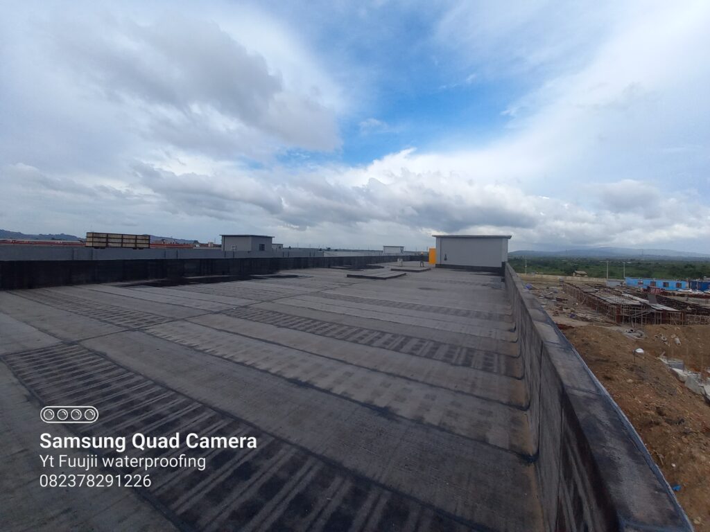 Pemasangan Membran aspal bakar sand di konawe sulawesi