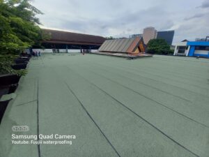 Pemasangan pelapis bocor  Pemasangan membran di cawang jakarta