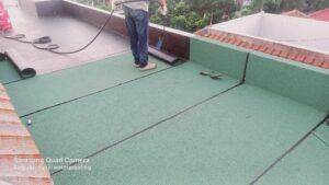 cara pasang membran bakar granule