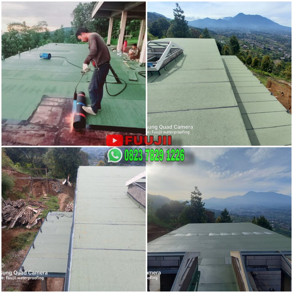 Pelapis anti bocor Waterproofing membrane bakar