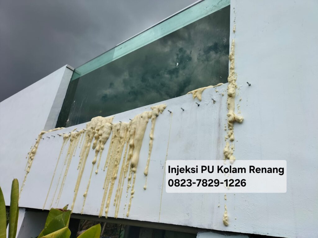 Injeksi PU Kolam Renang Solusi Beton Retak & Bocor