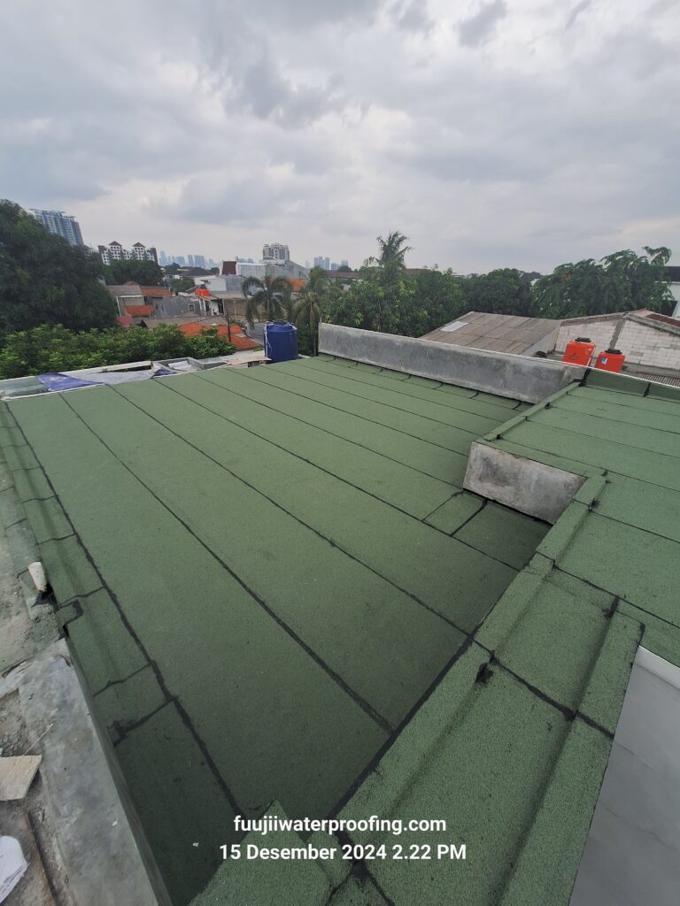 waterproofing membrane bakar atap dak beton